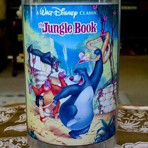 Vintage "Jungle Book" plastic glass 1994